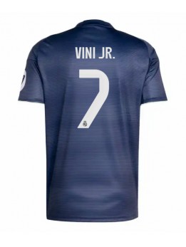 Real Madrid Vinicius Junior #7 Replika Borta Kläder 2025-26 Kortärmad